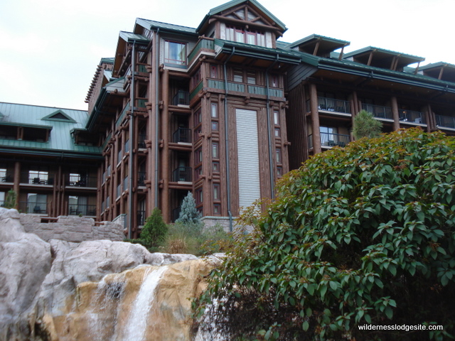 Lodge and Falls